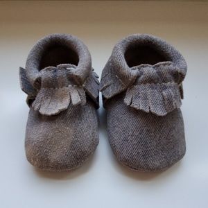 Freshly Picked moccasins, denim size 1